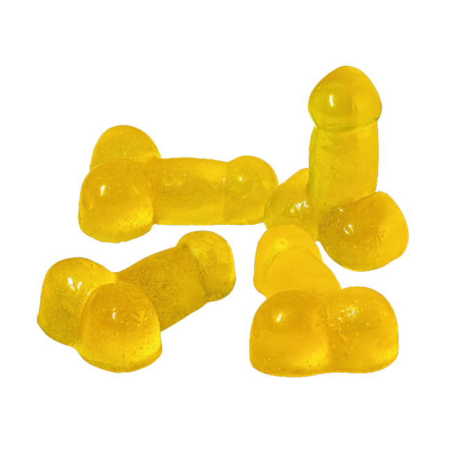 Censored Edibles – Glazed Banana Penis Gummies